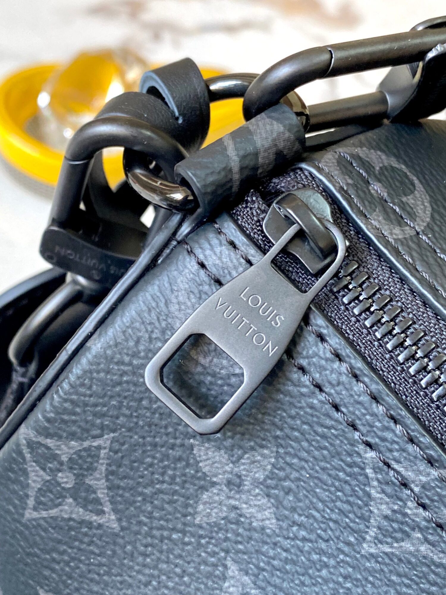 6 Louis Vuitton SOFT POLOCHON Small Bag M46796 – Black Monogram