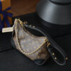 Louis Vuitton Crafted from classic Monogram canvas, this small Boulogne handbag features a double-zip closure and a spacious interior flat pocket large enough to accommodate a smartphone.