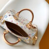 7 Louis Vuitton The M13085 Speedy Bandoulière 25 handbag features the classic Monogram pattern.