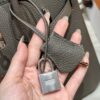 Birkin Platinum 25cm, Pewter Grey