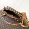 7 Louis Vuitton This Nil messenger bag features a Monogram canvas body accented with Damier and Monogram Reverse canvas patches, creating an elegant patchwork effect.