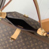 7 Louis Vuitton This Pochette Mia handbag, part of the Monogram collection, features a Monogram canvas body accented with cowhide leather trim.