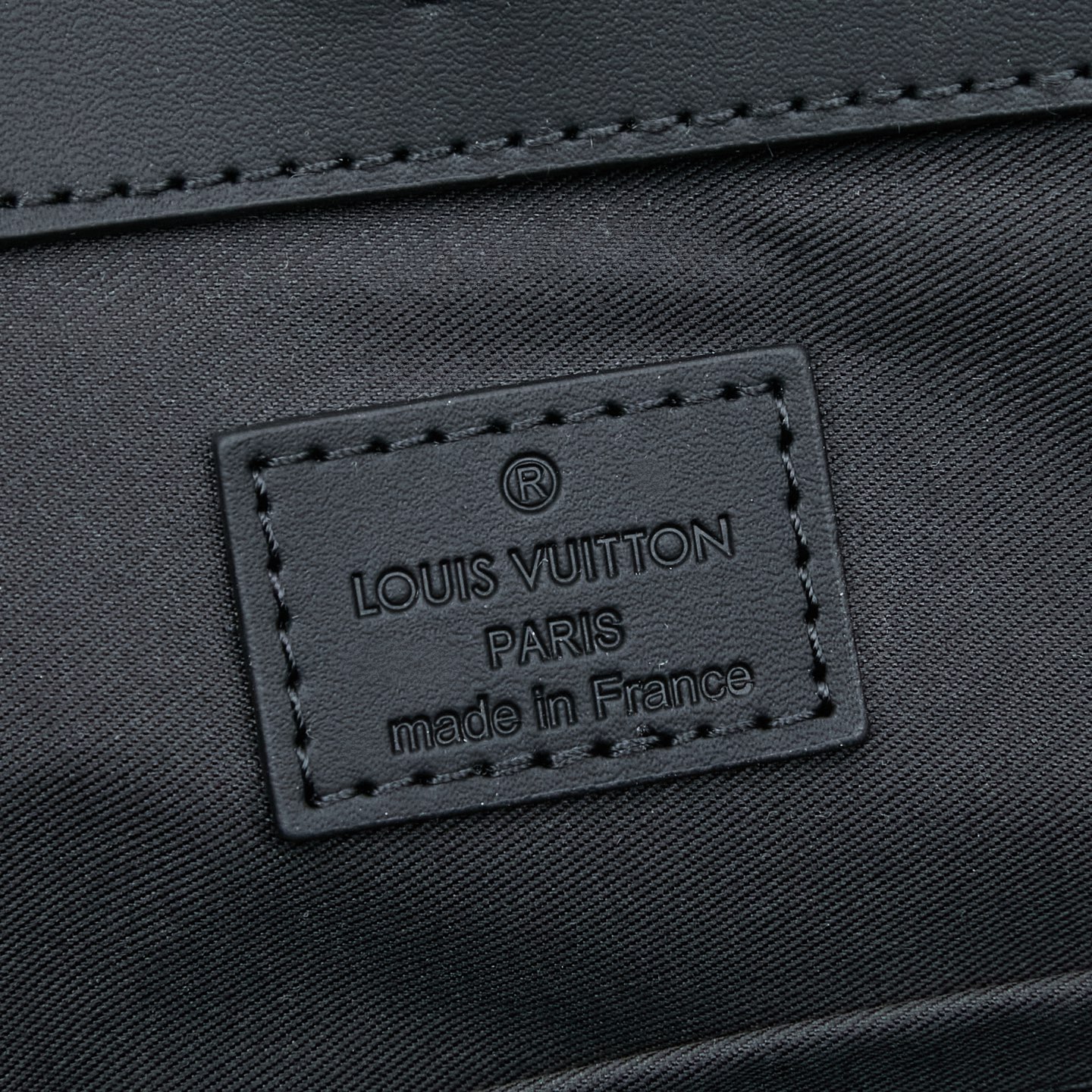 7 Louis Vuitton This Sac Plat 24H bag is crafted from Monogram-embossed Taurillon leather.