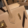 Birkin Platinum 30cm Togo Leather [Milk Tea Color] Gold Hardware