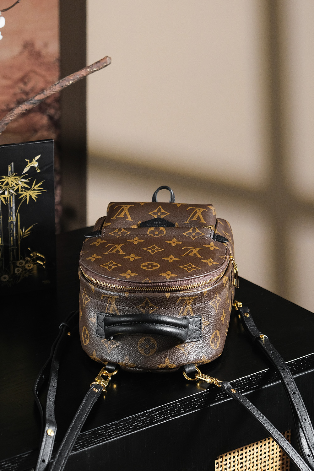 7 Louis Vuitton PALM SPRINGS Mini Backpack Series — "Chip" Diamond Pattern Code #M44873