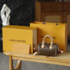 Louis Vuitton The Speedy Bandoulière 20 carries the DNA of a century-old heritage, featuring an iconic, three-dimensional "pillow" silhouette that is both sleek and structured.