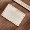 8 Louis Vuitton This Montsouris Mini features Monogram coated canvas with cowhide leather trim.