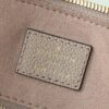 8 Louis Vuitton M59273 Grey — Full Leather Embossed Speedy "Pillow" Bag — Speedy Bandoulière 25 Handbag (M58947)