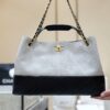 Chane1 25A Suede Color Block Hobo👜