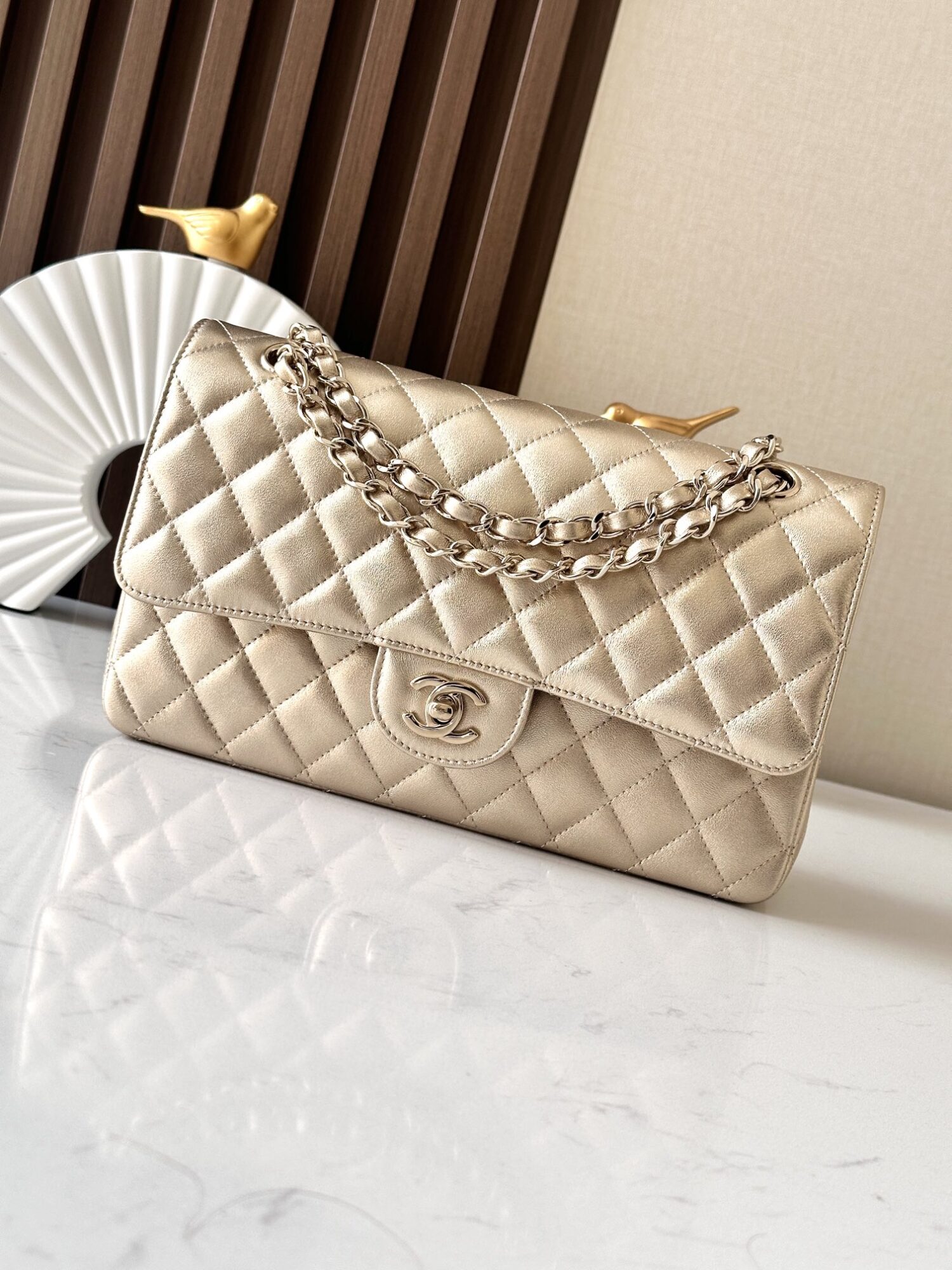 Chanel ✨ New Champagne Gold CF