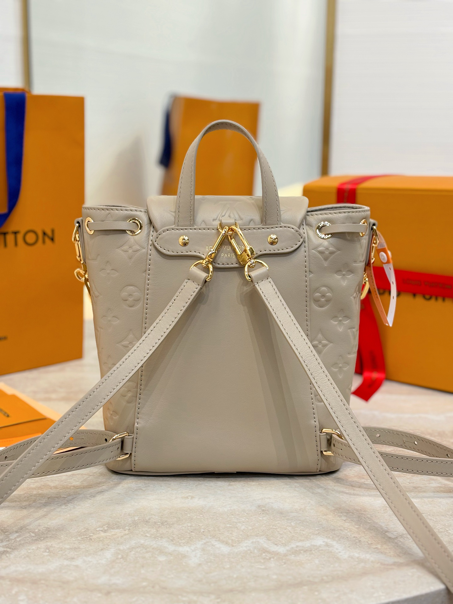 1 Louis Vuitton The Coussin Backpack small handbag, featuring a striking backpack design, joins the Coussin collection.