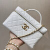 Chanel's classic lunchbox bag, version 2.0!