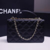 1 Chanel 25s handle with diamond embellishment