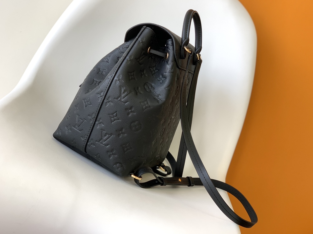 1 Louis Vuitton The Montsouris backpack, originally launched in 1994, is now being worn by the M45205 (black) and M45410 (grey) models.
