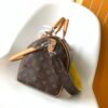 1 Louis Vuitton The Speedy Soft 30 Boho handbag is made from classic Monogram coated canvas.