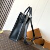1 Louis Vuitton The M11742 black floral briefcase with zipper and 163C microcode chip is a Sac Plat 24H handbag with the elegant style of Monogram Eclipse coated canvas.