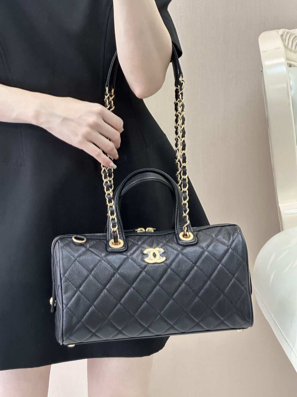 1 Chanel's wildly popular bowling bag