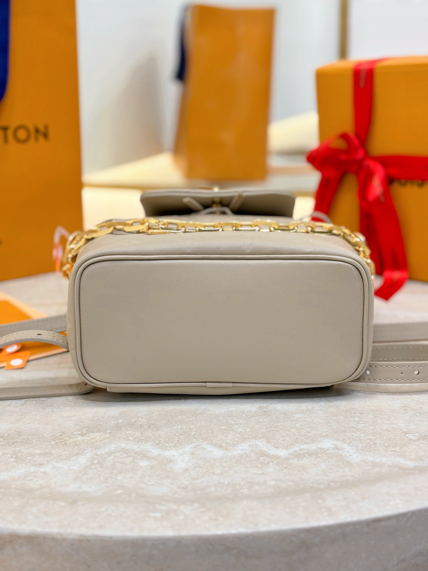 2 Louis Vuitton The Coussin Backpack small handbag, featuring a striking backpack design, joins the Coussin collection.