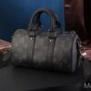 2 Louis Vuitton M46271 Black Floral Leather is made of Italian Grade A leather, which is of high quality.