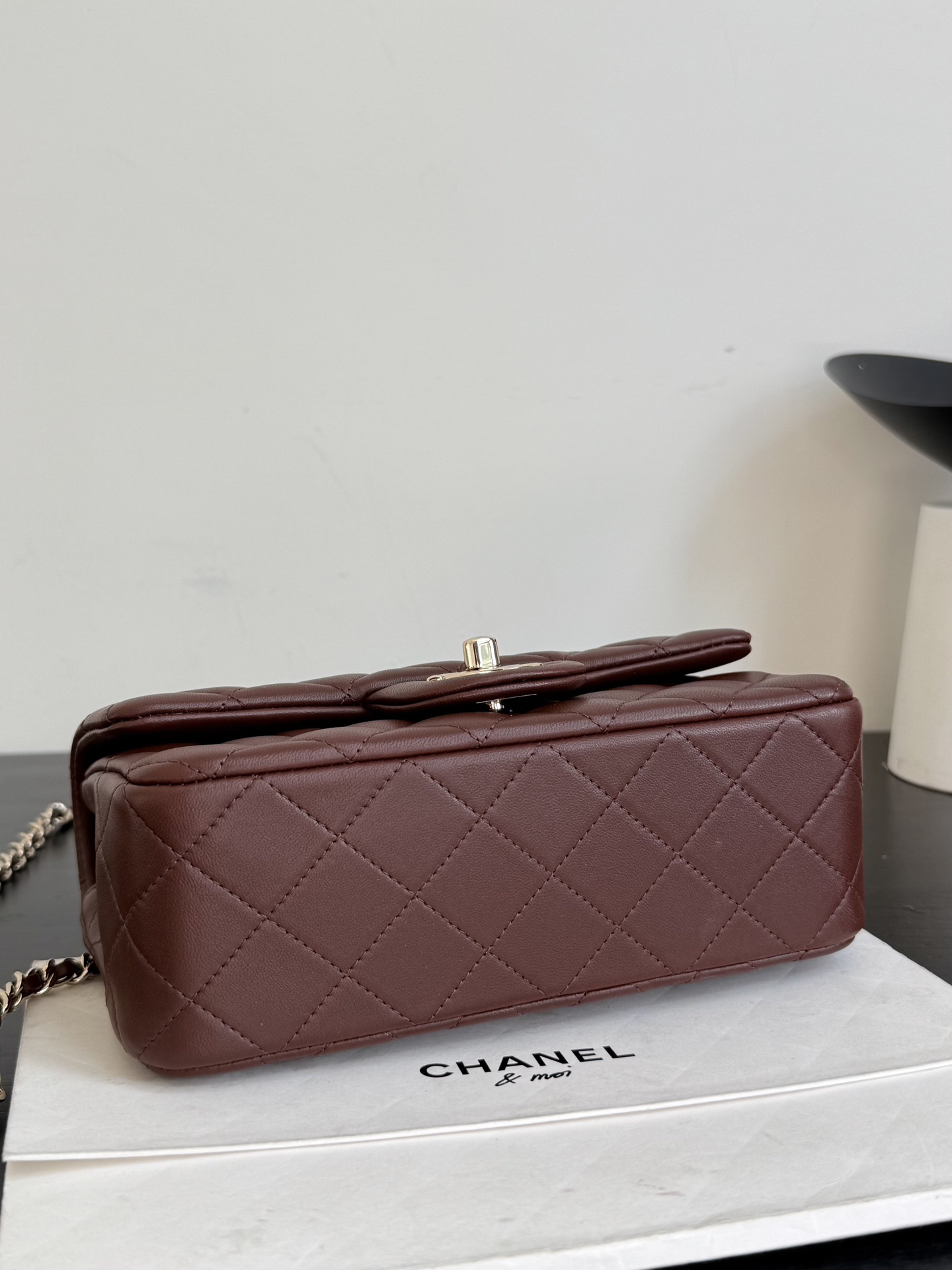 2 Ohanel coffee-colored mini