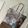 2 Louis Vuitton M28918 This Neverfull medium handbag is from the Monogram Eden collection.