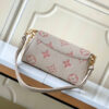 Louis Vuitton The M46393 Favorite handbag is crafted from Monogram Empreinte embossed leather.