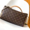 3 Louis Vuitton The Speedy Soft 30 Boho handbag is made from classic Monogram coated canvas.