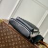 Louis Vuitton The basic silhouette of the M28399 Duo shoulder bag is crafted from the iconic monochrome Monogram Midnight canvas.