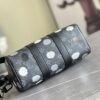 3 Louis Vuitton M46406 Black Floral Polka Dot Yayoi Kusama Handbag: This handbag encapsulates the classic silhouette of a travel bag and is crafted from embossed leather.