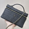 26P Straw Woven Lunch Box
