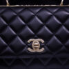 4 Chanel 25s handle with diamond embellishment