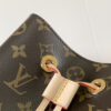 4 Louis Vuitton M46581 Monogram Canvas Mini Bucket Bag Series NÉONOÉ BB Handbag, featuring a Monogram canvas BB adorned with natural leather.