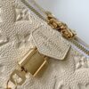 4 Louis Vuitton The Sac Sport handbag features a curved silhouette crafted from supple Monogram Empreinte embossed leather.