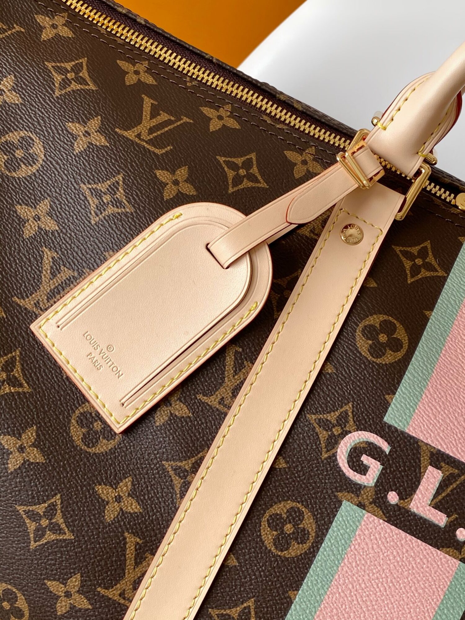 4 Louis Vuitton The Keepall Bandoulière 55 travel bag cleverly utilizes Monogram canvas to create ample space.