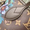 4 Louis Vuitton M28918 This Neverfull medium handbag is from the Monogram Eden collection.
