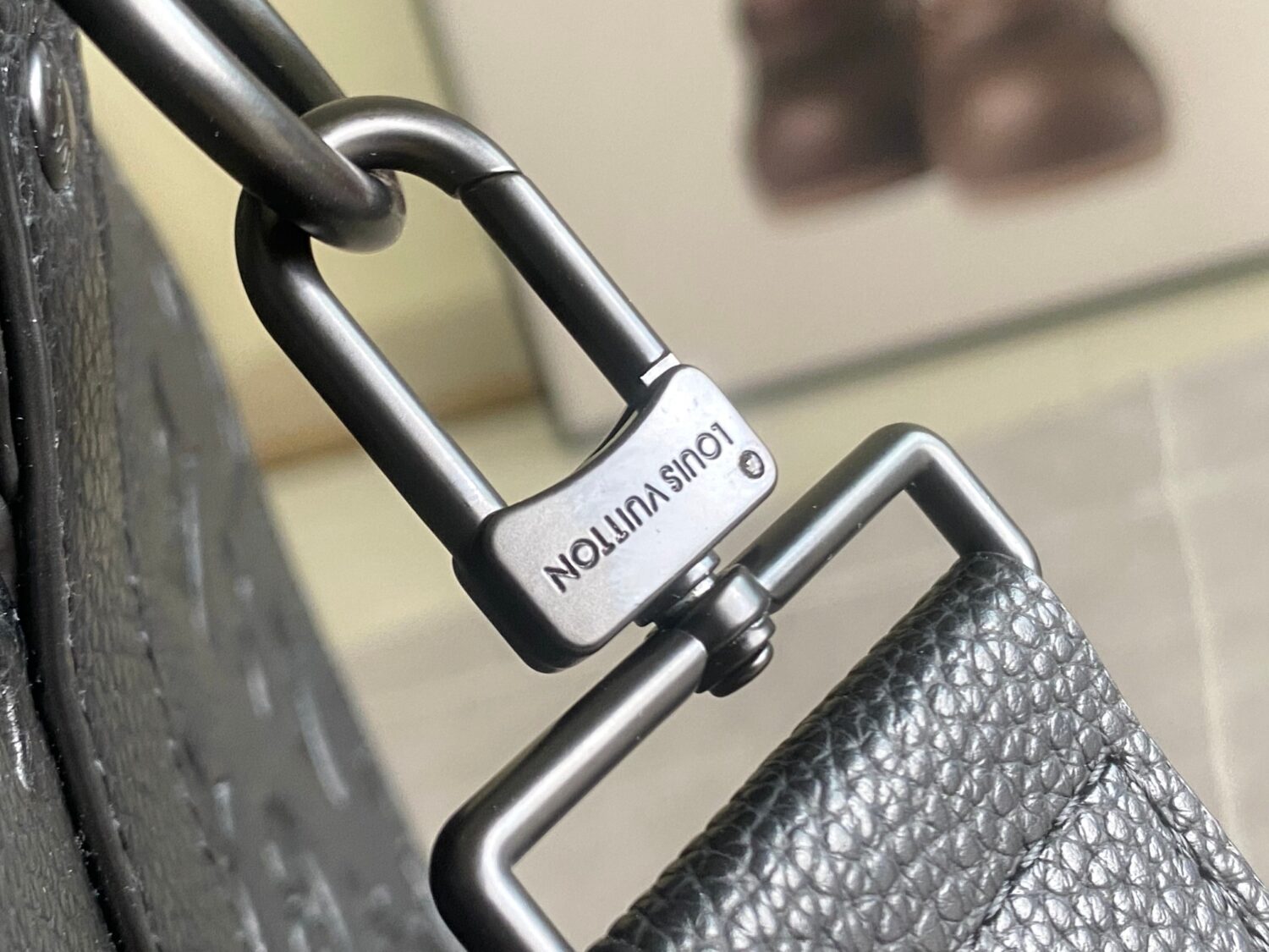 4 Louis Vuitton The new version of the M44810 Keepall Bandoulière 50 travel bag features the Monogram Shadow design.