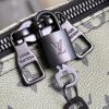 4 Louis Vuitton Keepall size 45 travel bag, style numbers 23962 and 23963, dyed in a pastel hue reminiscent of the rising sun.