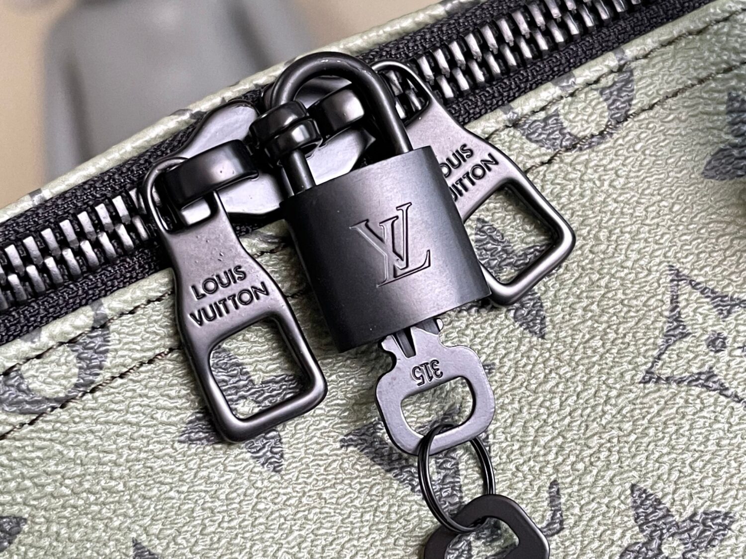 4 Louis Vuitton Keepall size 45 travel bag, style numbers 23962 and 23963, dyed in a pastel hue reminiscent of the rising sun.