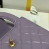 5 L'Oréal Large Chain Handbag in Smoky Purple