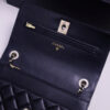 5 Chanel 25s handle with diamond embellishment