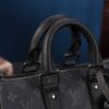 5 Louis Vuitton M46271 Black Floral Leather is made of Italian Grade A leather, which is of high quality.