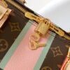 5 Louis Vuitton The Keepall Bandoulière 55 travel bag cleverly utilizes Monogram canvas to create ample space.