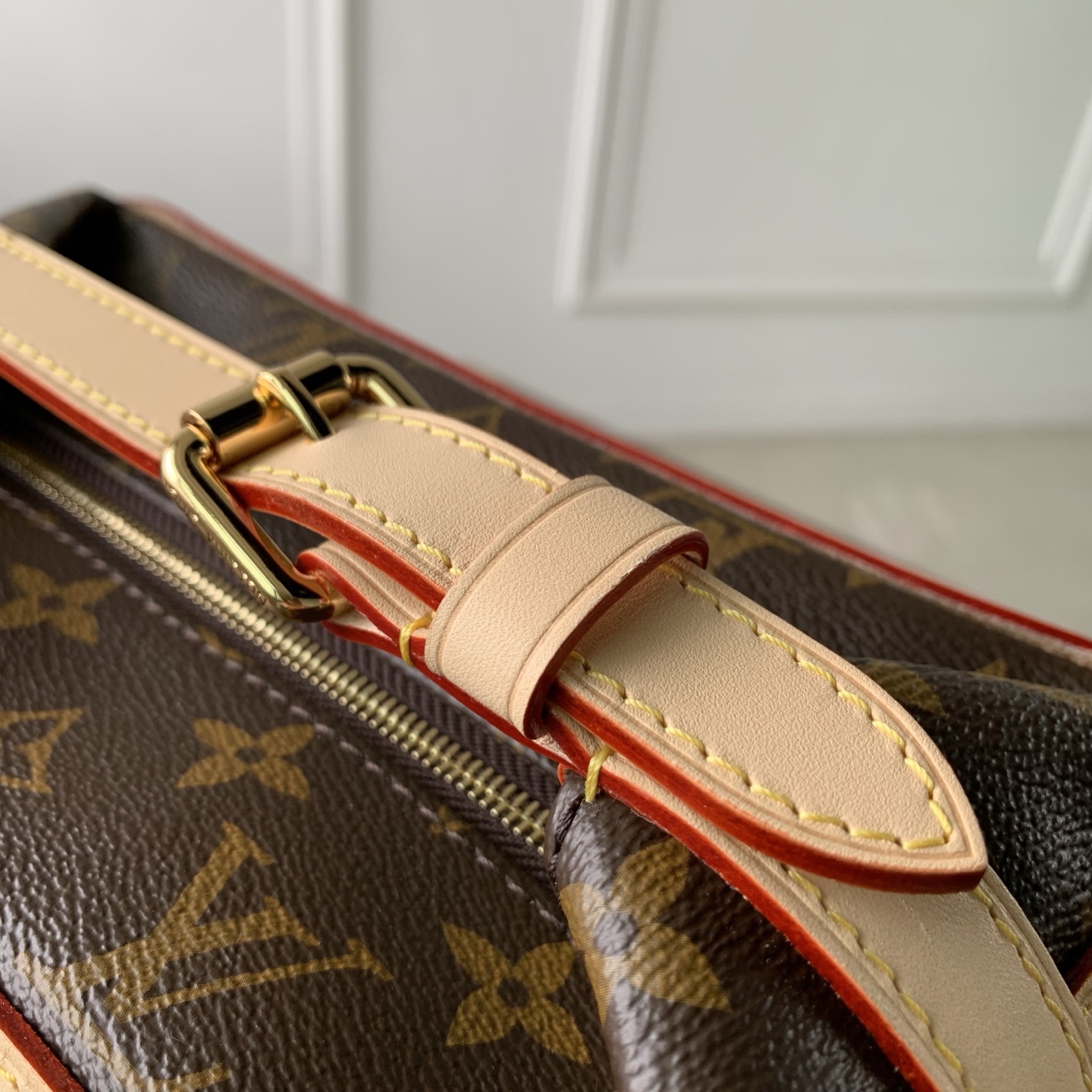 5 Louis Vuitton The M15350 Cruiser toiletry bag is inspired by the silhouette of the brand's Cruiser 45 travel bag.