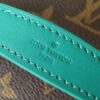 5 Louis Vuitton M12667 Green This Nice BB cosmetic bag is made from Monogram Macassar canvas.