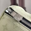 5 Louis Vuitton M14078 Light Khaki Green Pillow Bag. This Keepall 25 handbag is made of Monogram Eclipse Reverse canvas.
