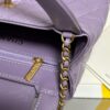 6 L'Oréal Large Chain Handbag in Smoky Purple