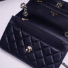 6 Chanel 25s handle with diamond embellishment