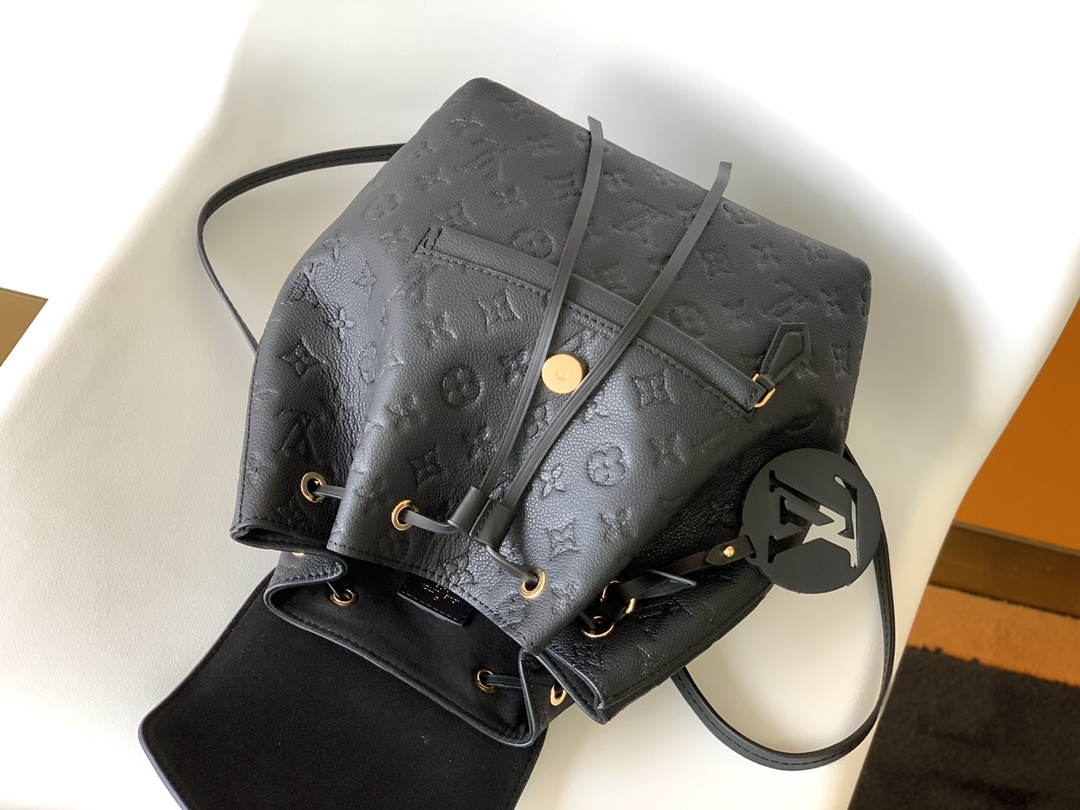 6 Louis Vuitton The Montsouris backpack, originally launched in 1994, is now being worn by the M45205 (black) and M45410 (grey) models.