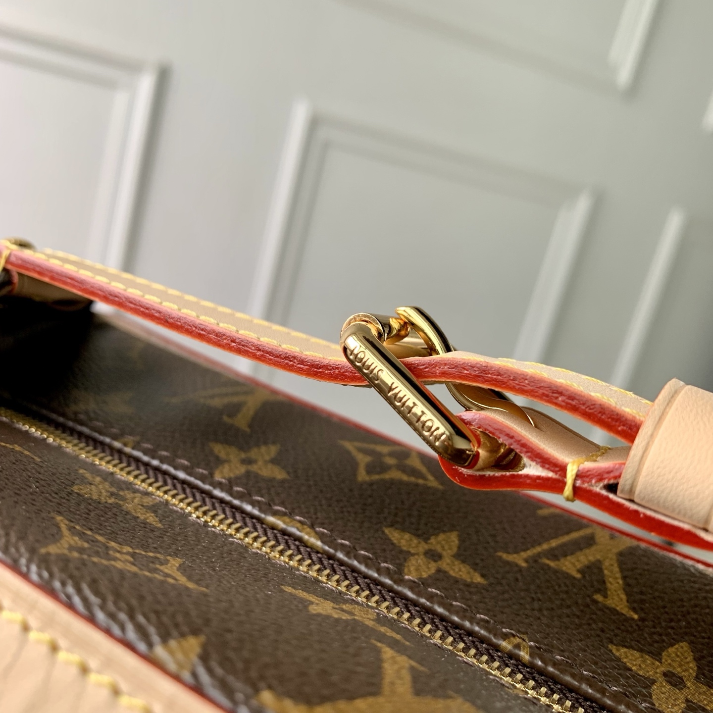 6 Louis Vuitton The M15350 Cruiser toiletry bag is inspired by the silhouette of the brand's Cruiser 45 travel bag.