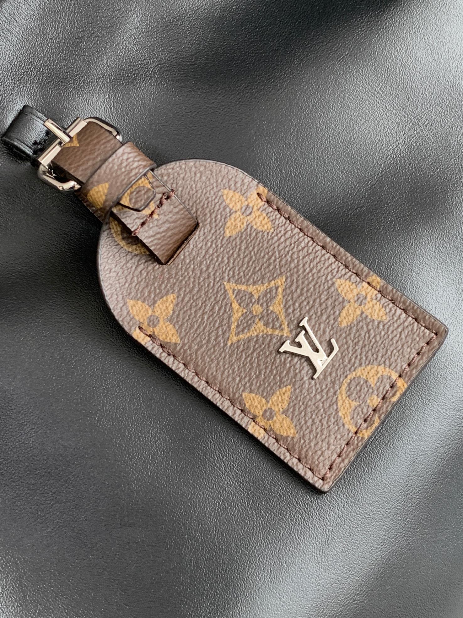 6 Louis Vuitton The M11266 Atlantis medium handbag is from the Dark Side collection.